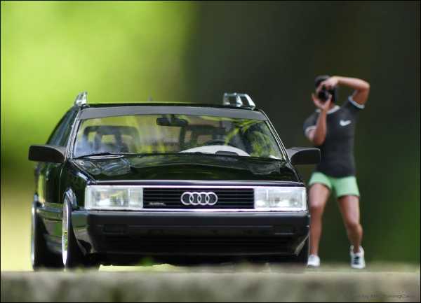 1:18 Audi 200 Quattro 20V Avant Bj.1989 schwarz = inkl. OVP